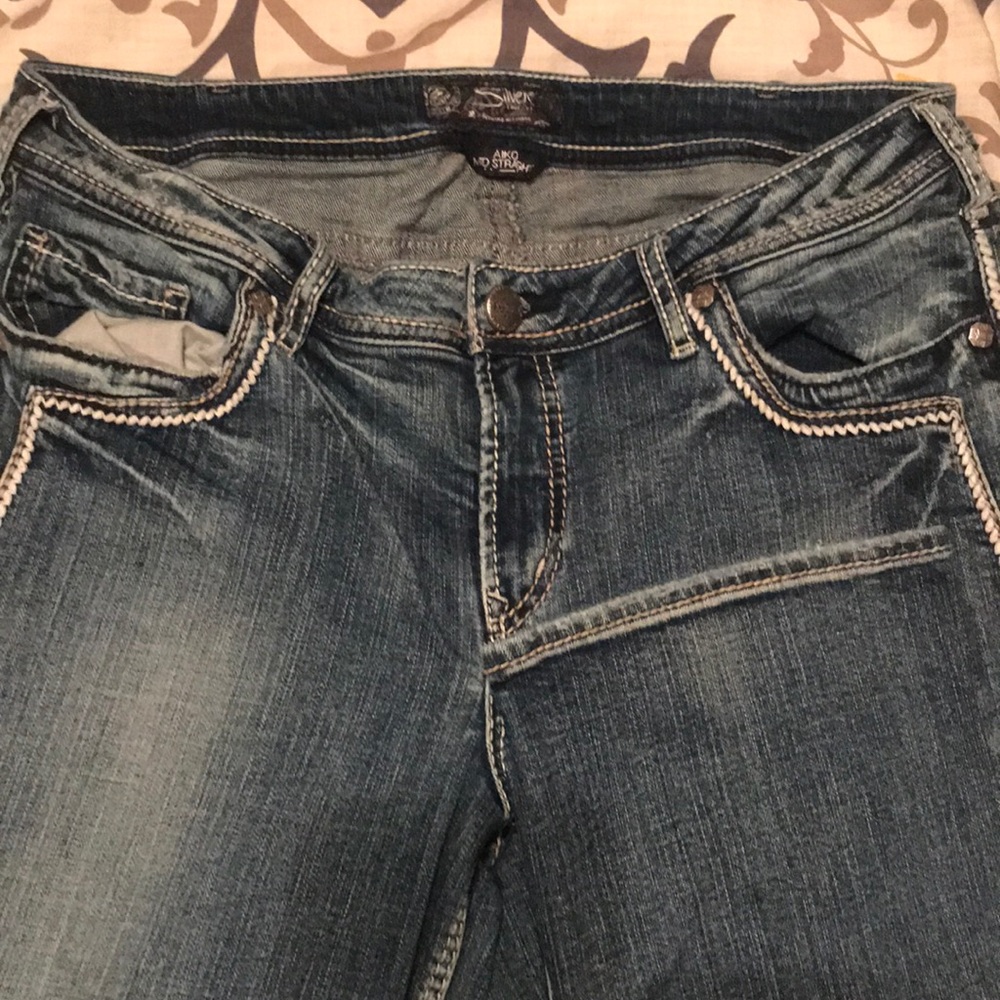 Plus size Silver Jeans Aiko Mid Straightt